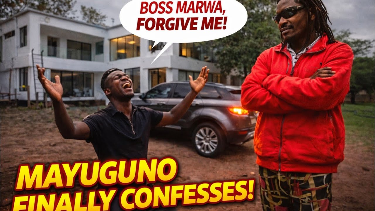  FINALLY @iammayuguno5148  WENT FOR APOLOGY @iammarwa - WE NEVER SAW THIS COMMING.!!