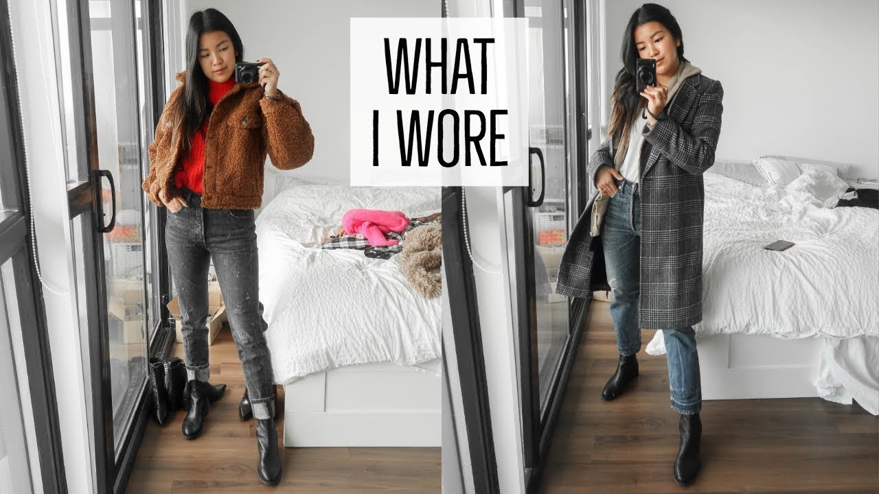CASUAL WINTER OUTFIT IDEAS | WHAT I WORE