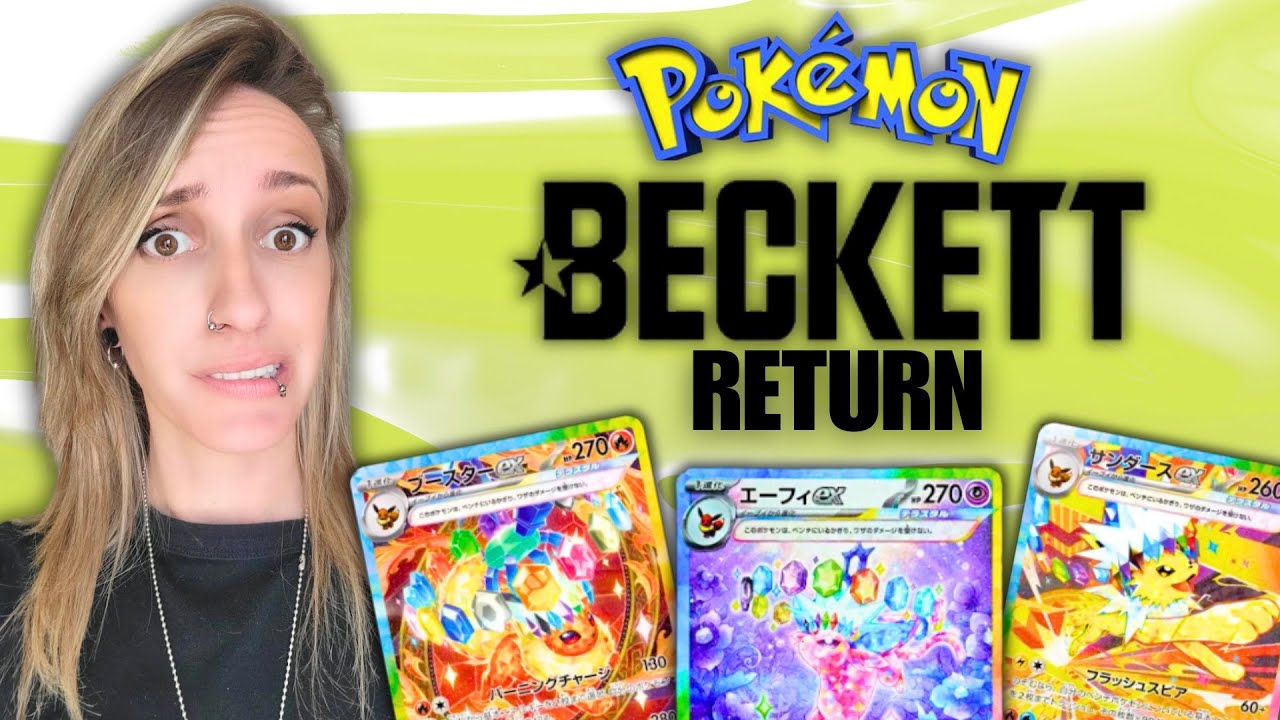 First Beckett Grading Return! Pok&eacute;mon Cards Revealed! #pokemon