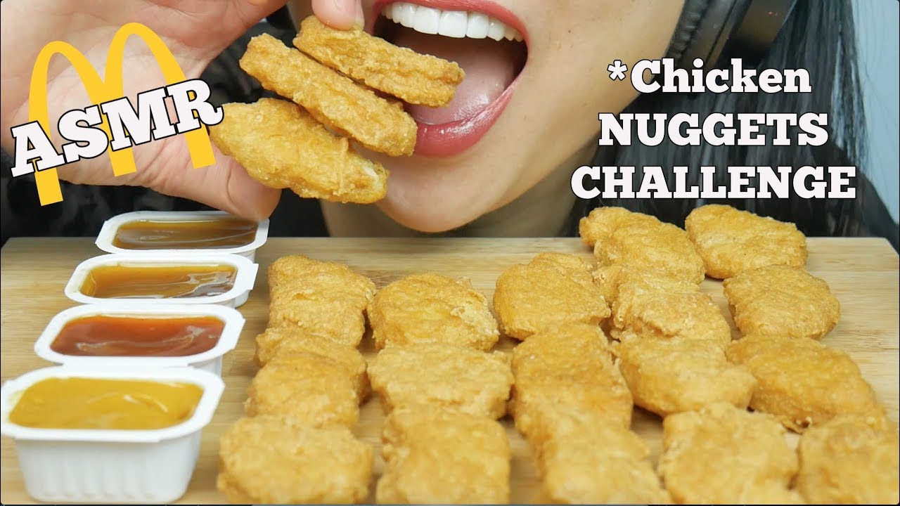 ASMR McDonalds Chicken NUGGETS *AuzSOME Austin's* CHALLENGE (EATING SOUNDS) NO TALKING | SAS-ASMR