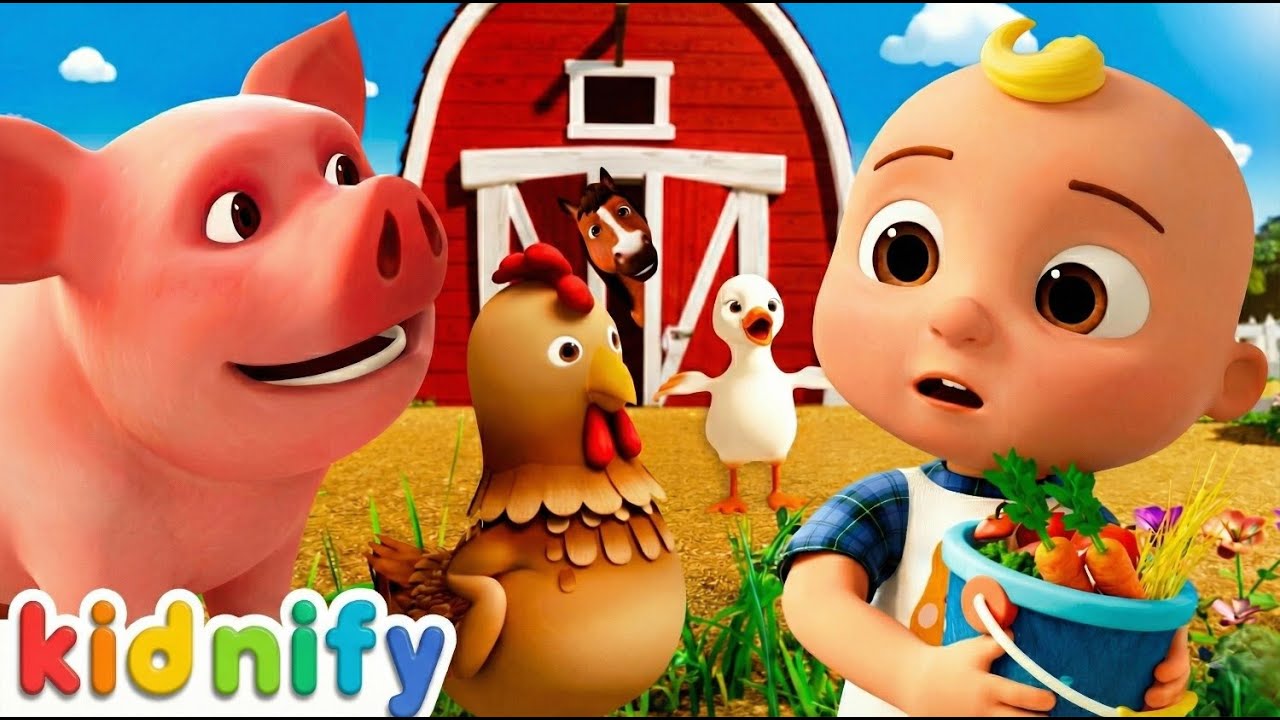 Old Macdonald 🐮 | KARAOKE! |Sing Along With Me! | Kids Songs