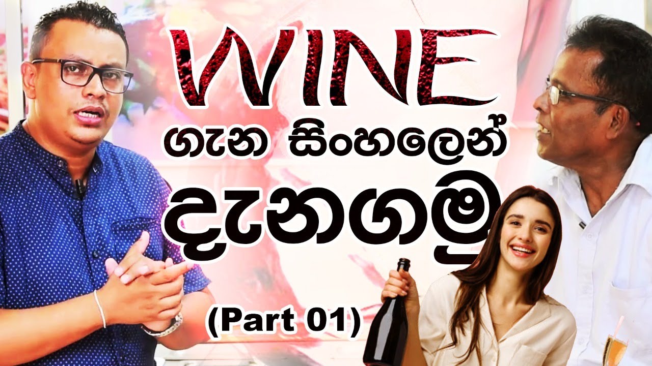 Wine ගැන සිංහලෙන් දැන ගමු - Part 01