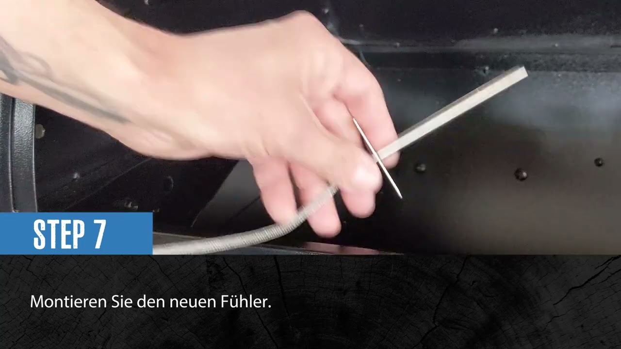 Pit Boss Navigator  - Ersetzen Sie den RTD-Temperaturfühler