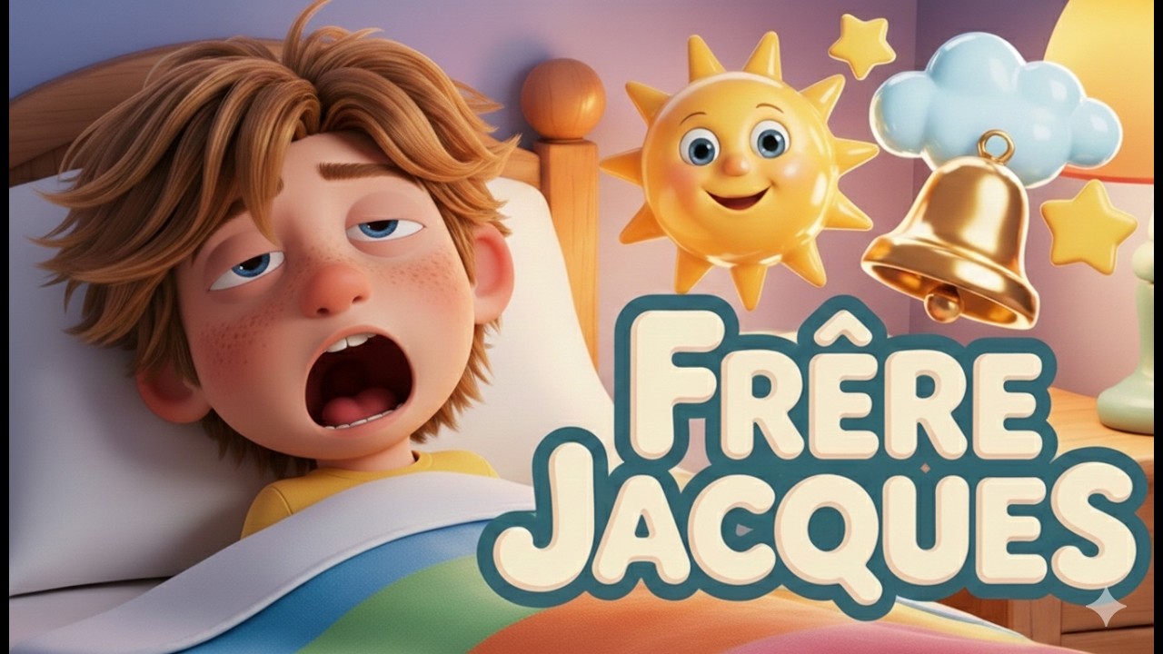 Frère Jacques, Dormez-vous ? 🔔 Comptines et chansons pour enfants | Super Flow Kids