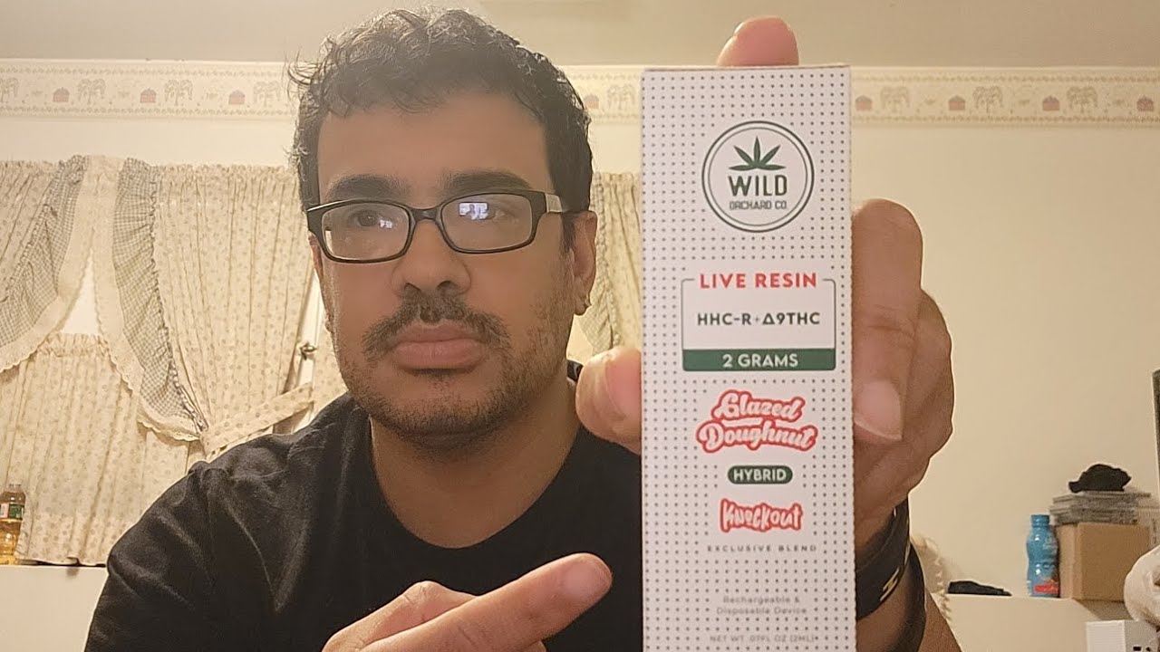 New review.. Wild orchard live res Glazed doughnut disposable.