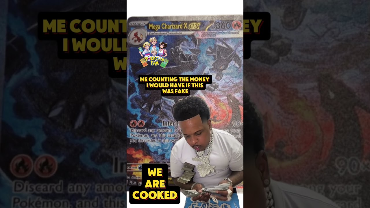 New Mega Charizard SIR. Real or Fake?