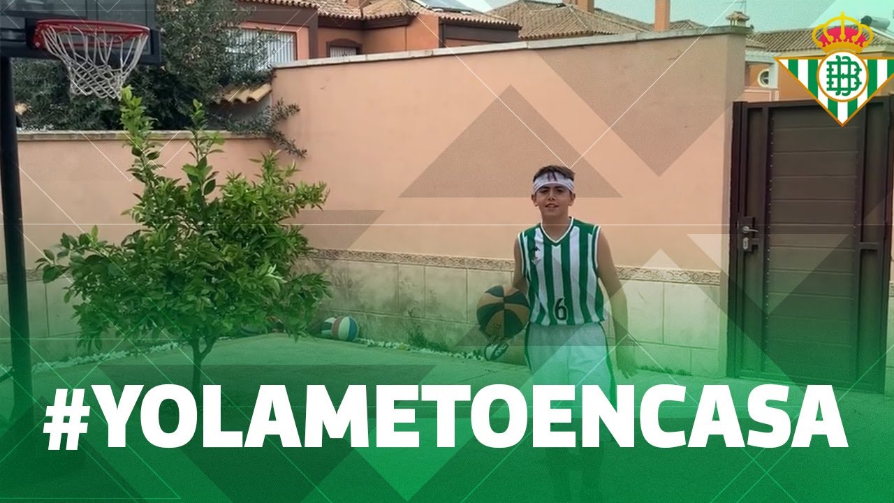 Los canteranos del Coosur Real Betis superan el reto #YoLaMetoEnCasa
