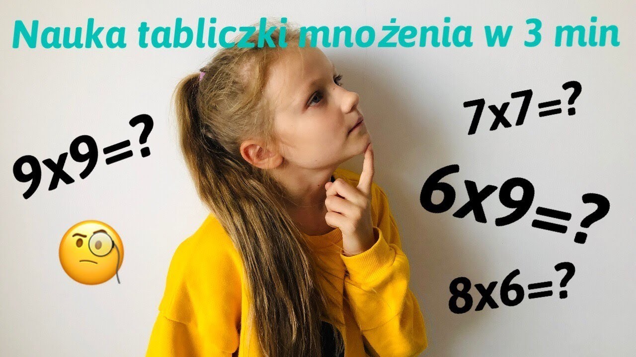 JAK SZYBKO NAUCZYĆ SIĘ TABLICZKI MNOŻENIA?🤓