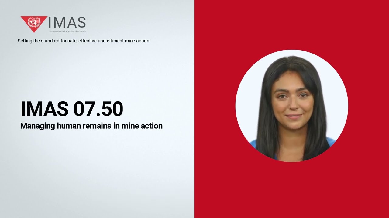 Managing human remains in mine action