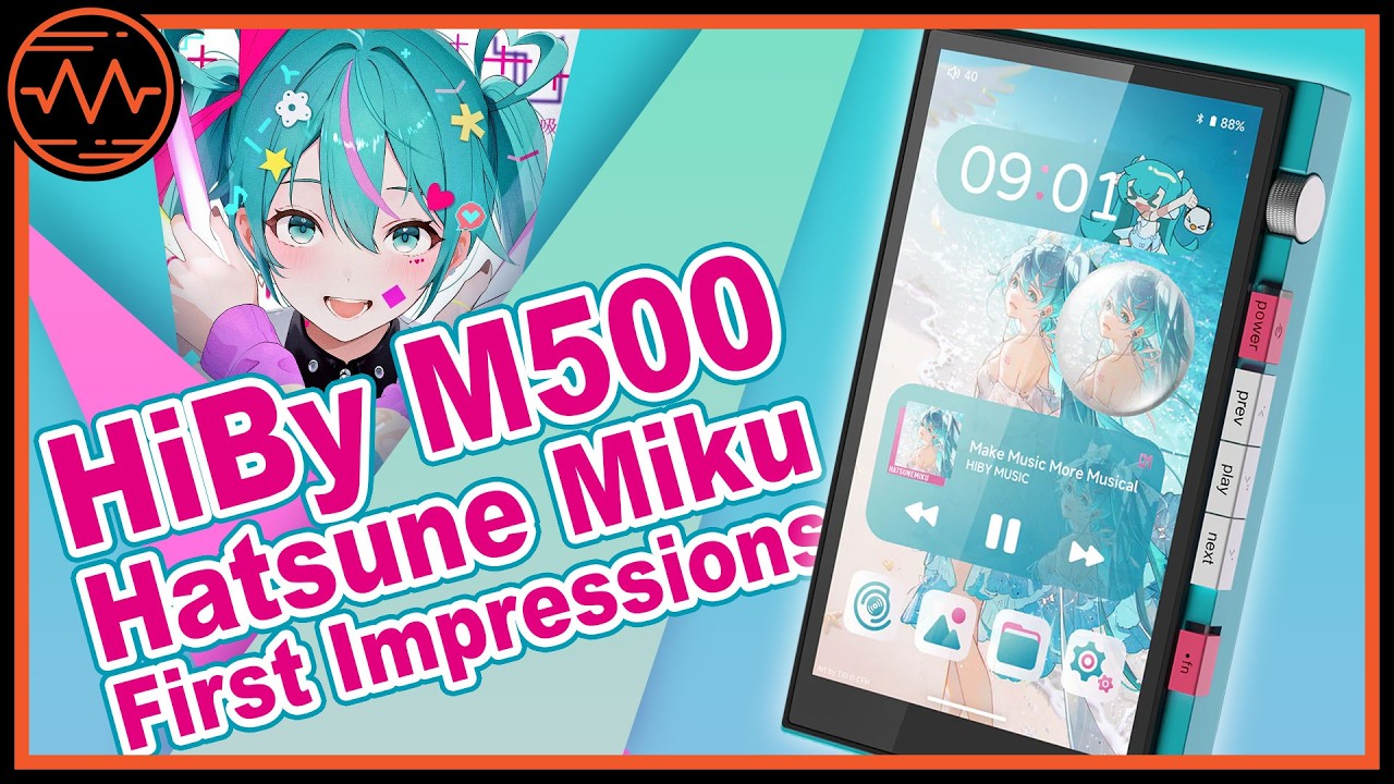 Hiby M500 Hatsune Miku Edition | Первые впечатления