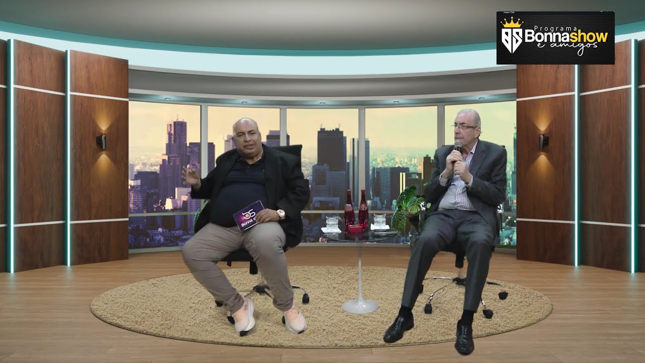 PROGRAMA 77 BONNA SHOW & AMIGOS  E DEPUTADO EDUARDO CUNHA