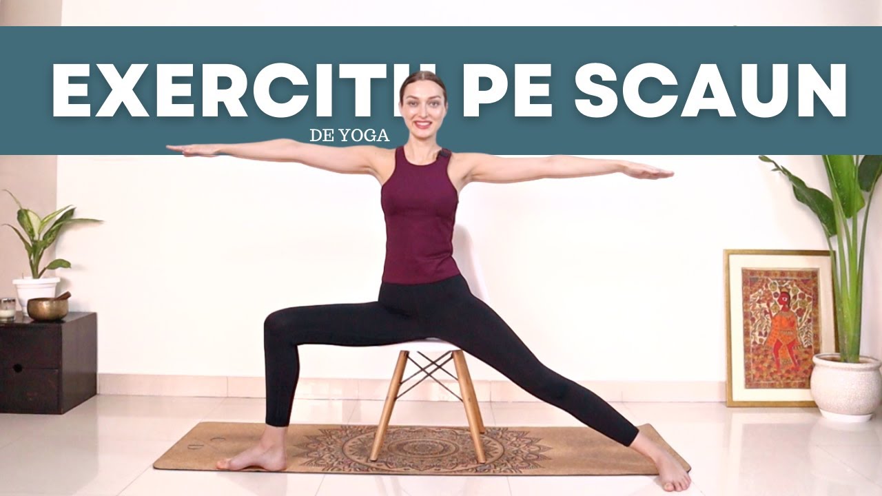 🪑 Yoga pe Scaun | Mobilitate, Detox și Relaxare fără Presiune pe Genunchi