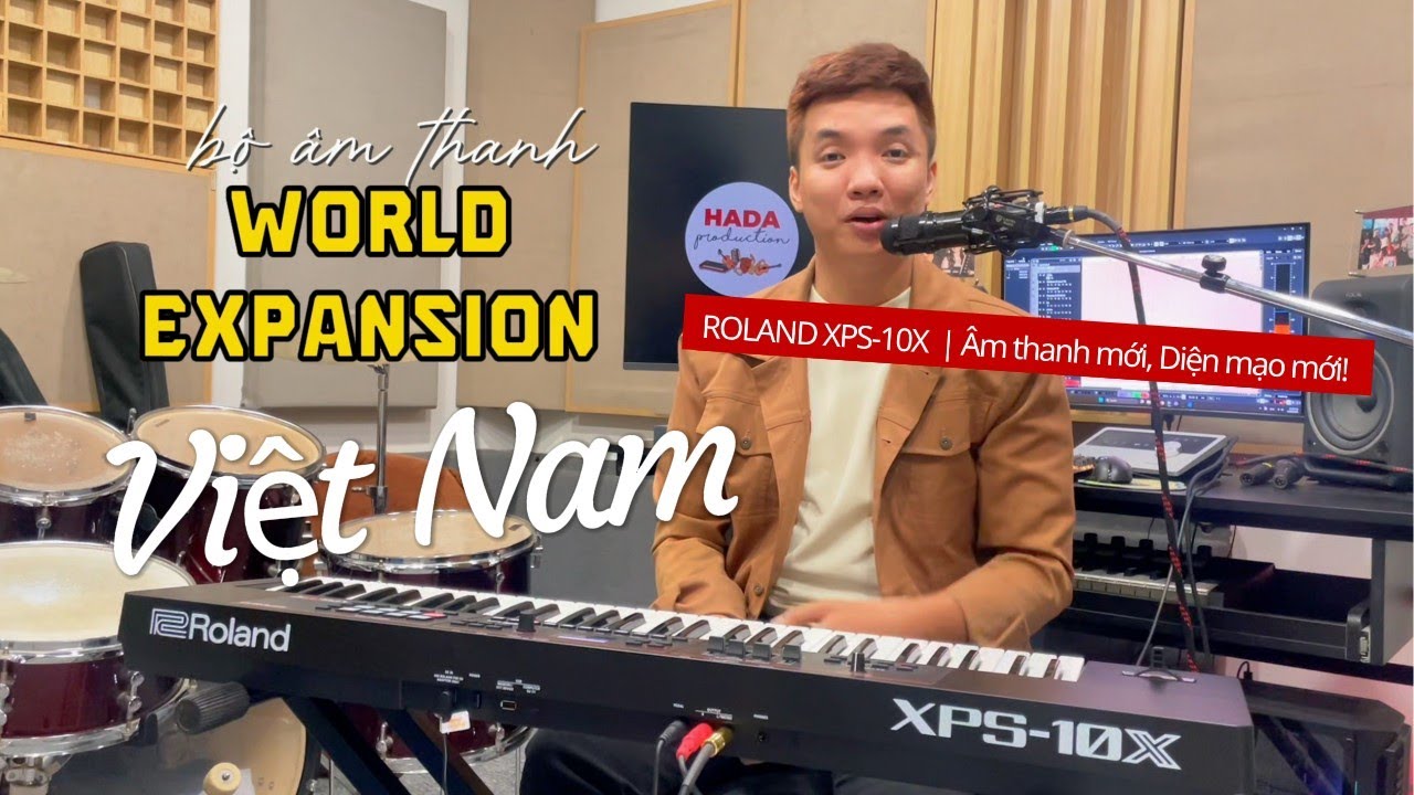 Roland Việt Nam |Expandable Synthesizer XPS-10X  | Sound mới, định h&igrave;nh cuộc chơi mới!