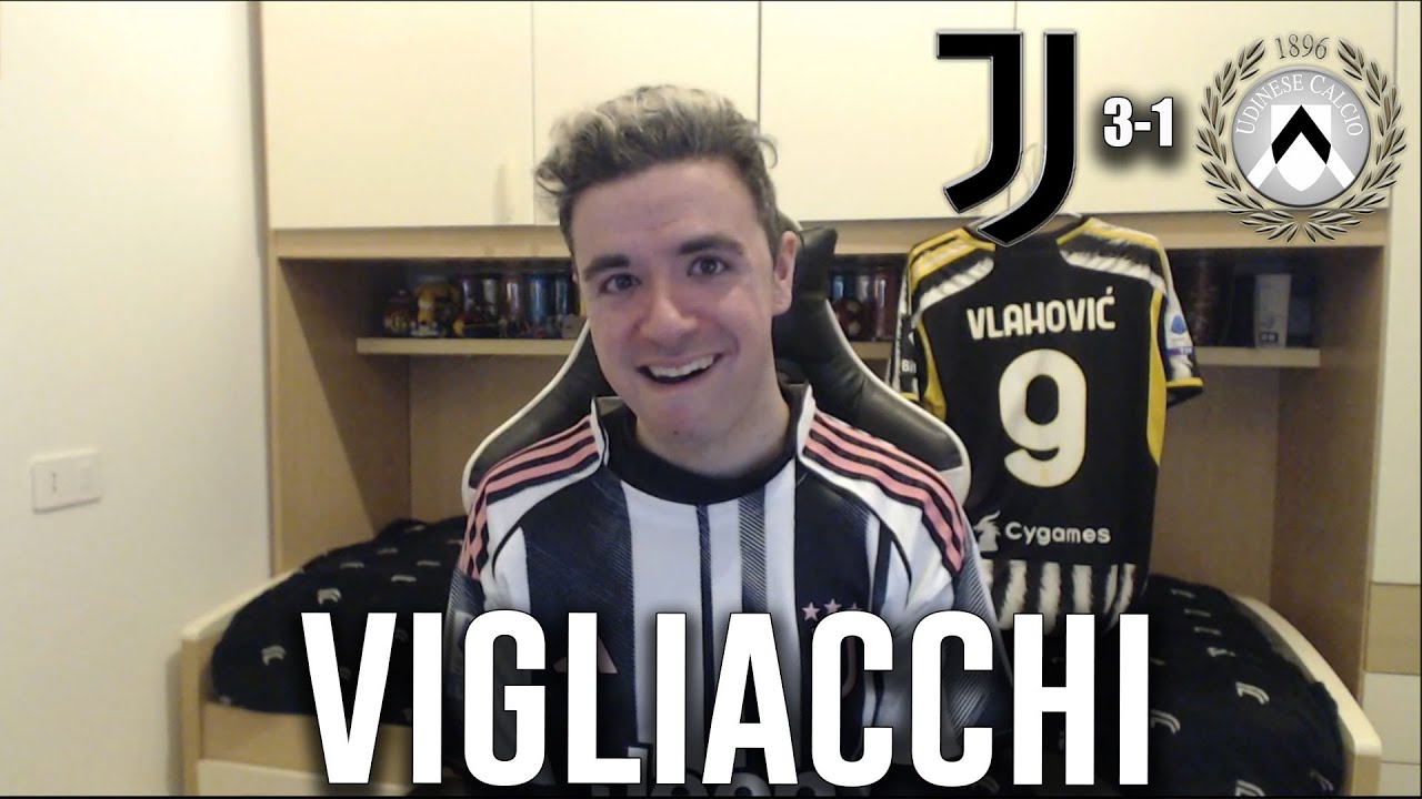 VIGLIACCHI! FURFANTI! MALEDETTI! NON GIOCATE PI&Ugrave; CONTRO L'ALLENATORE?! Juventus Udinese 3-1