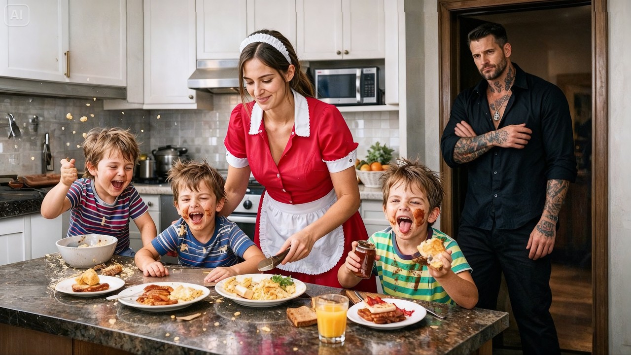 Every Nanny Quit Within 48 Hours Mafia Boss’s Wild Triplets—Then Broke Single Mom Tried Unexpected