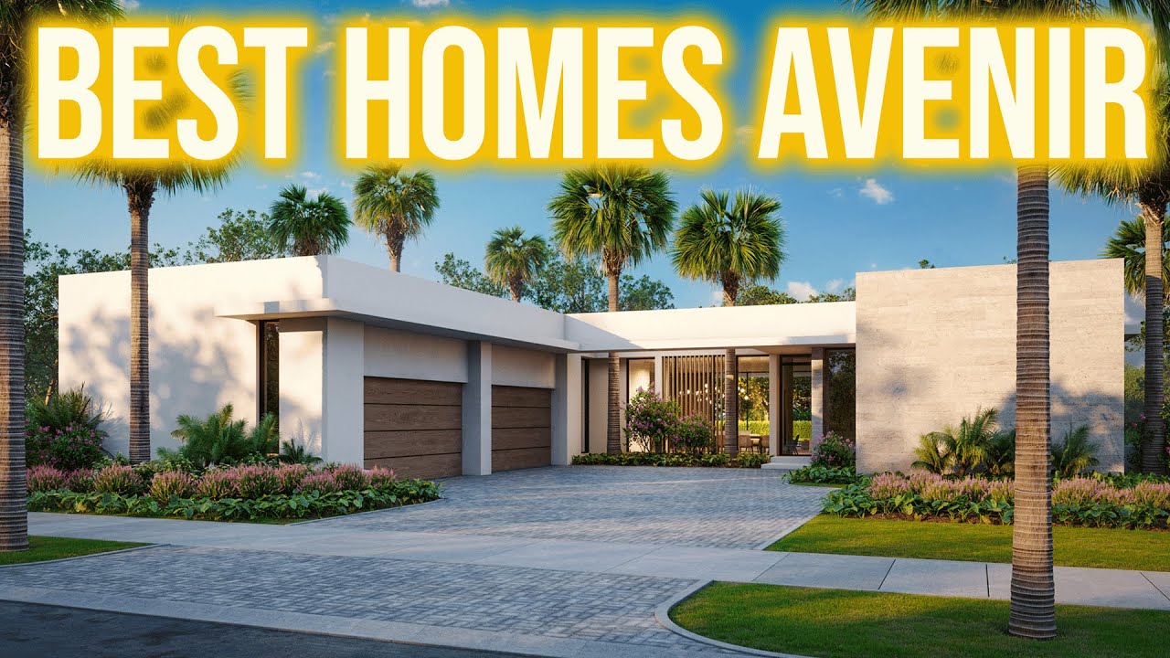 В жилом комплексе Avenir Palm Beach Gardens продаются ЛУЧШИЕ новые дома на юге Флориды.