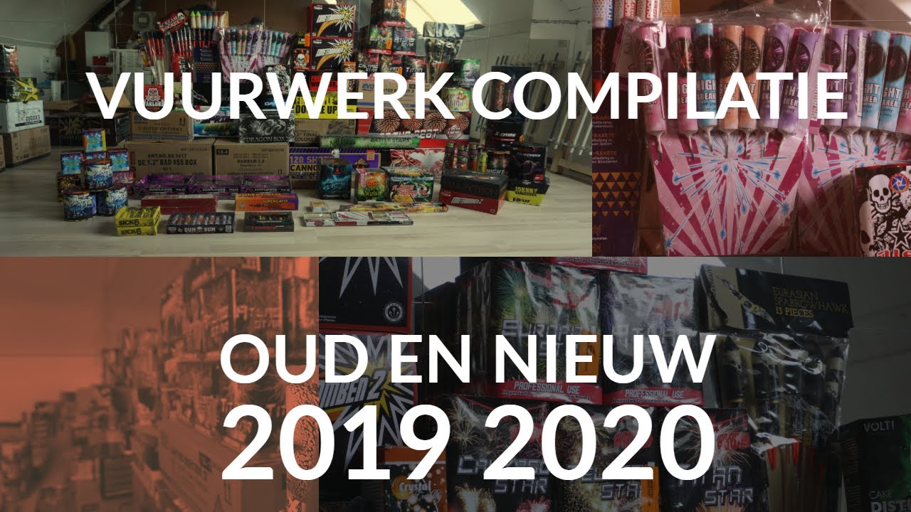 Vuurwerk Compilatie Oud en Nieuw 2019 - 2020!