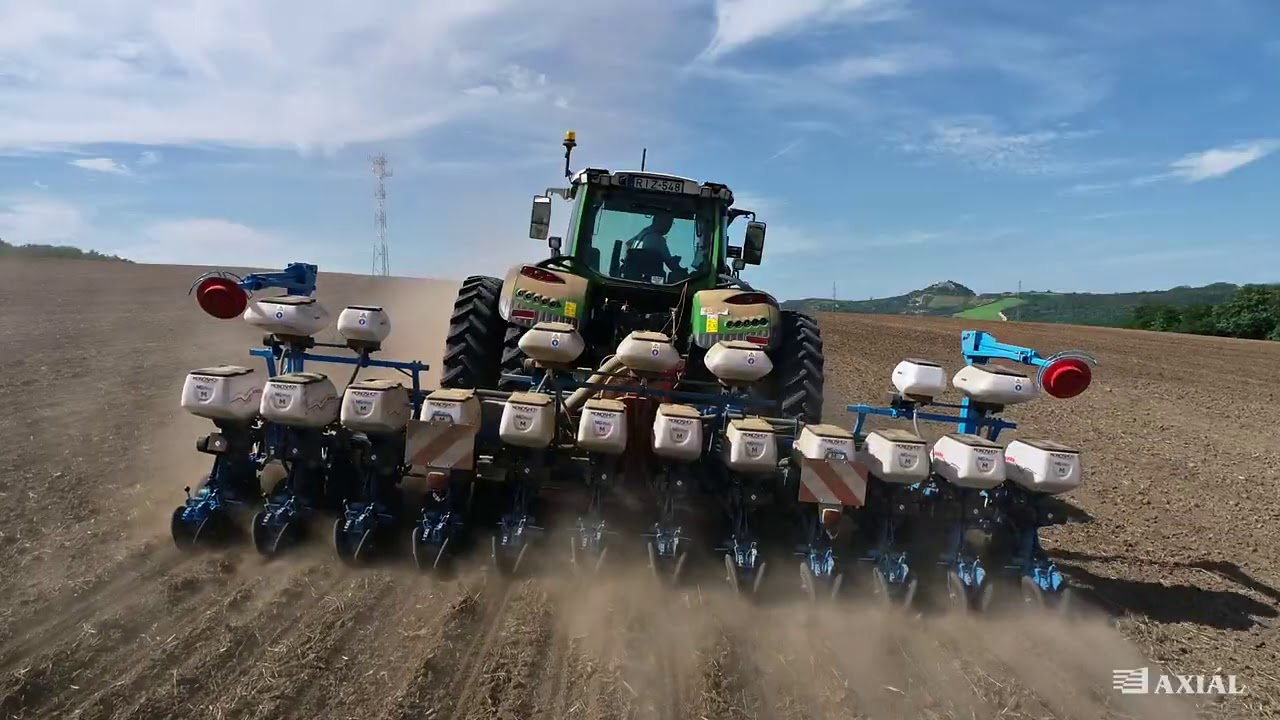 Fendt 718 Vario & Monosem NG Plus Me