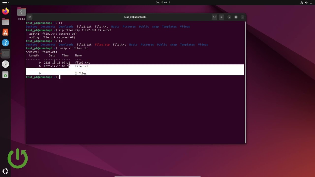 Linux – Come comprimere (zip) e decomprimere (unzip) file dal terminale