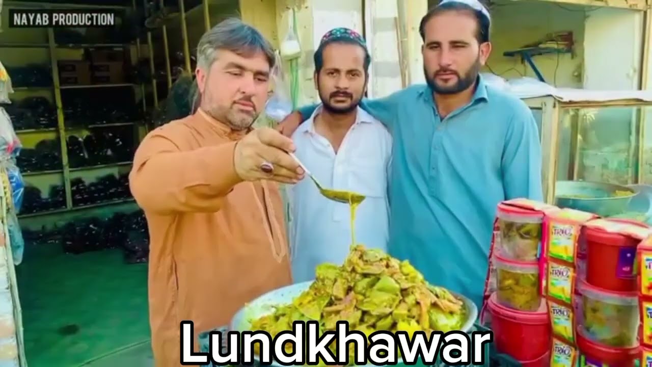 Lundkhawar bazaar
