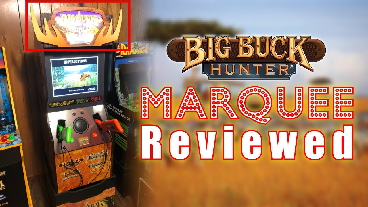 Retro 530's Light-up Marquee for Bick Buck Hunter is Awesome