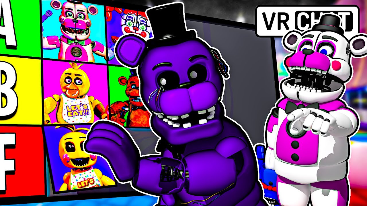 Ranking FNAF TIER LIST with Shadow Freddy