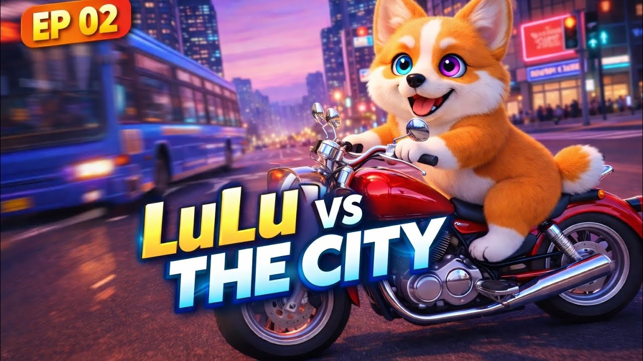 LuLu vs The City | EP 02 | Be Smart & Kind on the Road | MV Anime Music