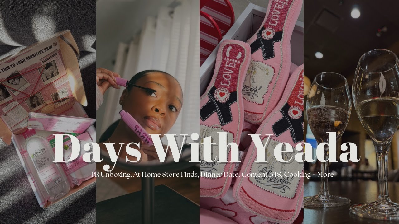 Weekend Vlog | PR Unboxing, At Home Store Finds, Dinner Date, Content BTS, Cooking w/Yeada...