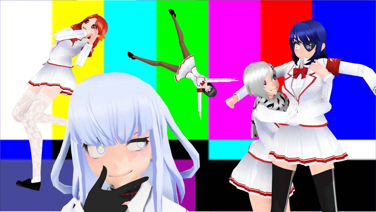 [MMD x Yandere Simulator] Student Council Vines & Dance Compilation