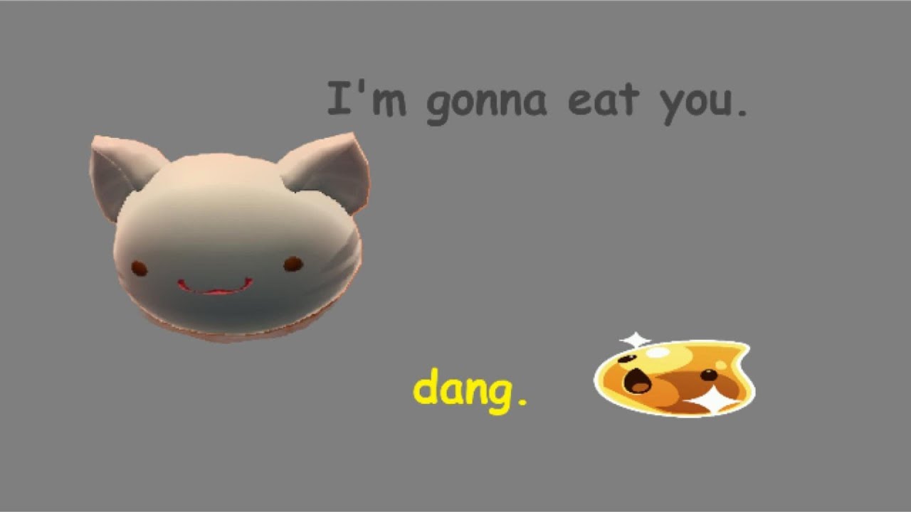 Tabby slime EATS gold slime.