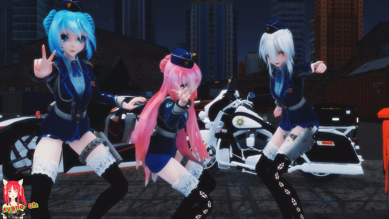 ♥MMD 4K ♥WAVEモーション配布用•Miku•Luka•haku