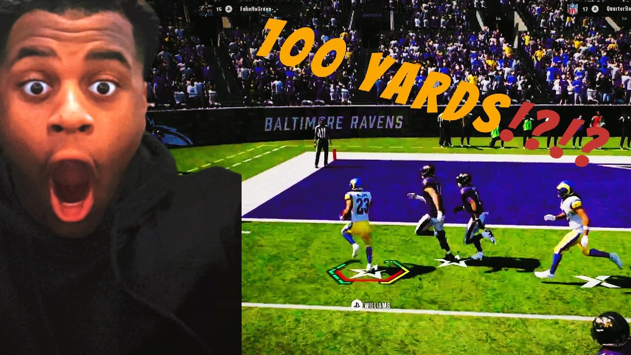 Я пытался выиграть, установив лимит на пасы в 100 ярдов...