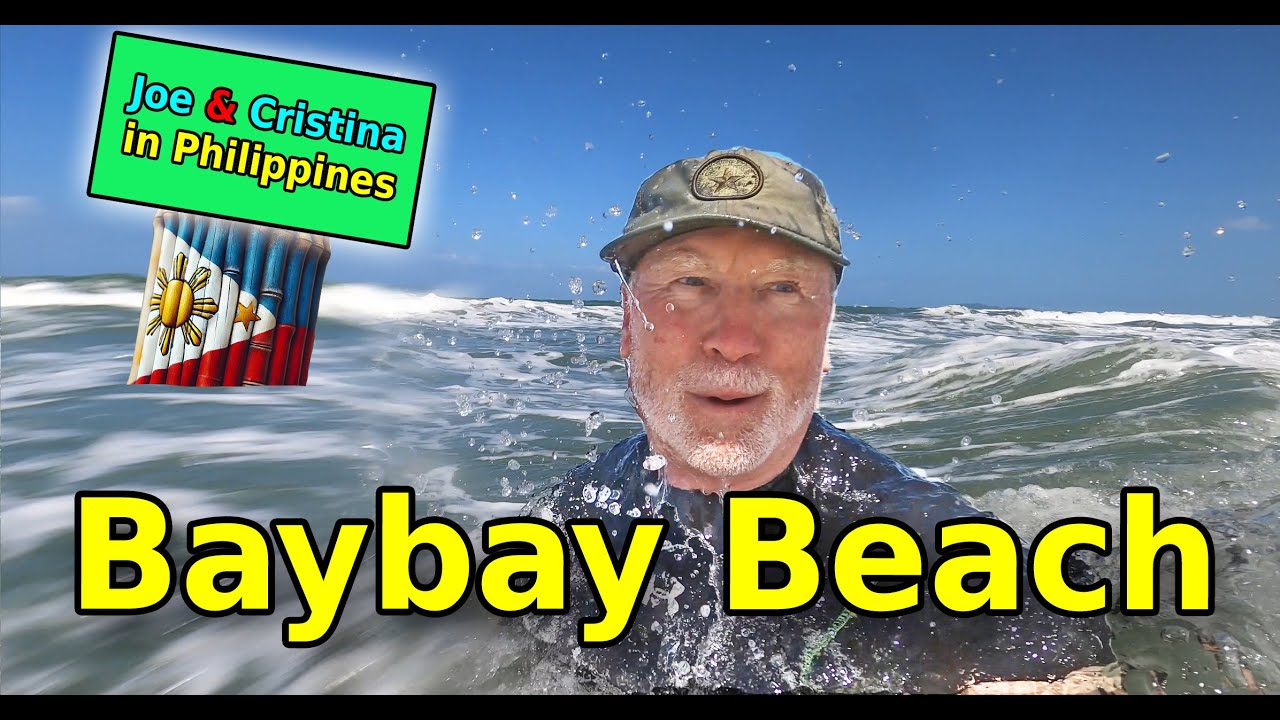 Fun waves at Baybay Beach, Roxas City Capiz