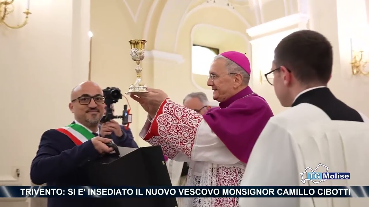 Trivento: si è insediato il nuovo Vescovo Monsignor Camillo Cibotti