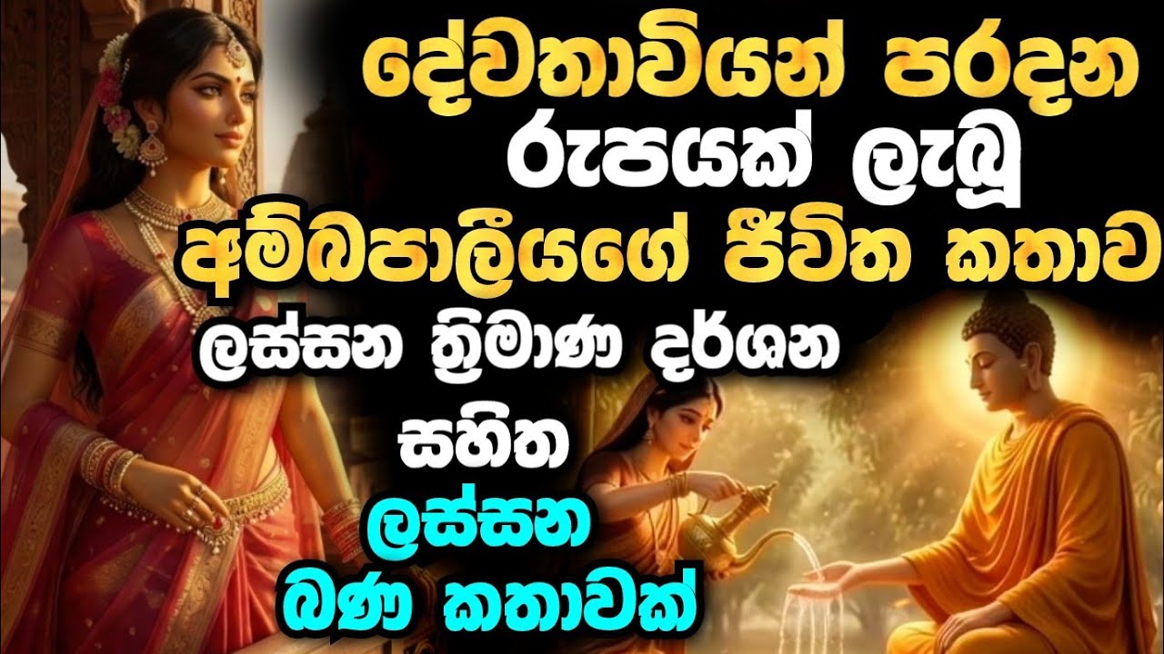 ආම්බපාලී මේ තරම් ලස්සන වෙලා ඉපදුනෙ ඇයි ? මේ ඇයගේ කතාවයි ! | Bana 2025 | 3D | Darma Deshana