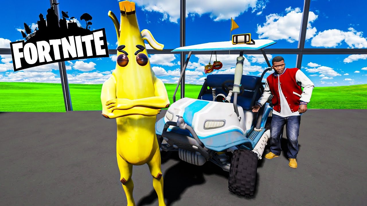 Угон машин из Fortnite в GTA 5
