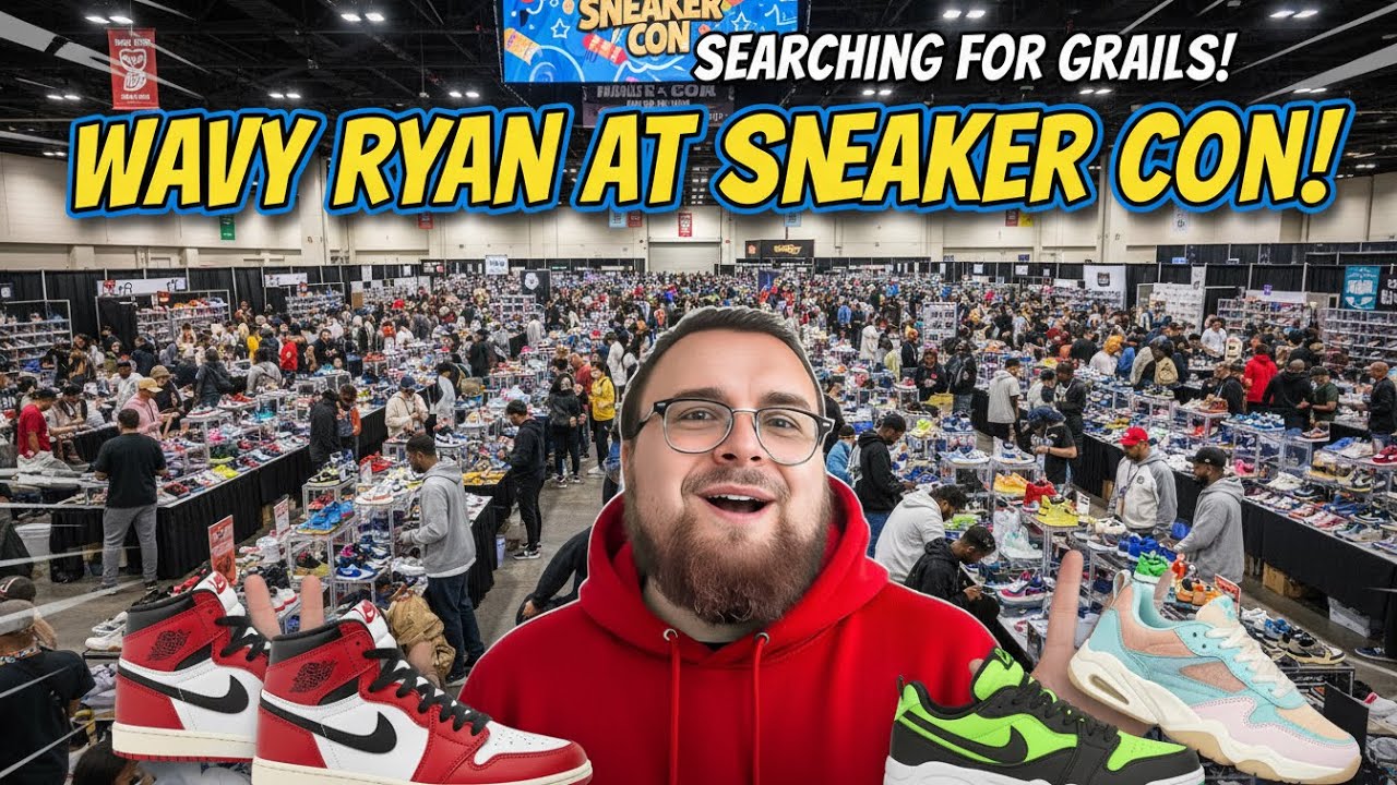 Я ищу свои заветные кроссовки на Sneakercon.