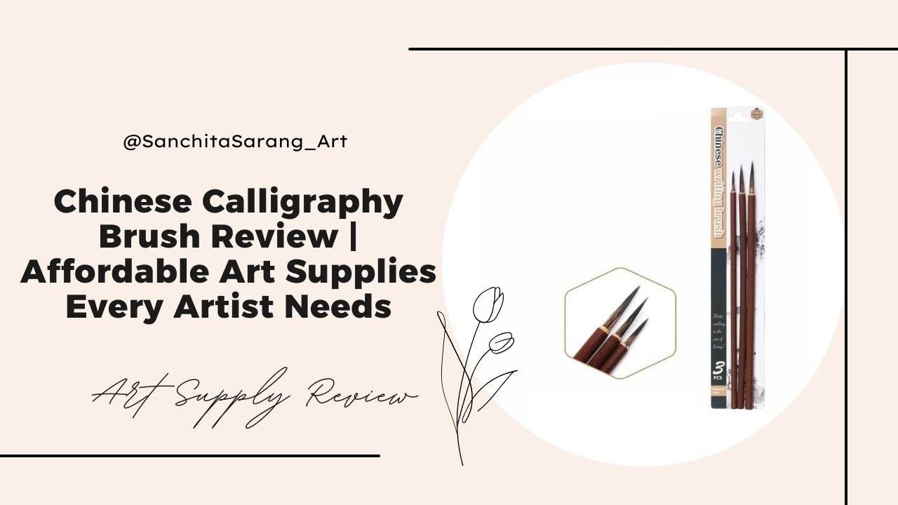 Chinese calligraphy brush review