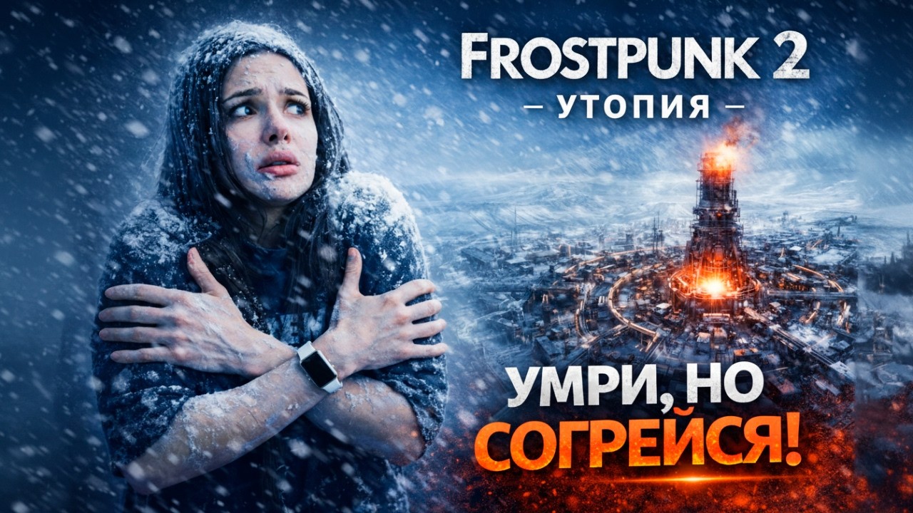 ❄️ ДЕВУШКА ПРОТИВ ВЕЧНОЙ МЕРЗЛОТЫ — Frostpunk 2: Fractured Utopias (DLC)