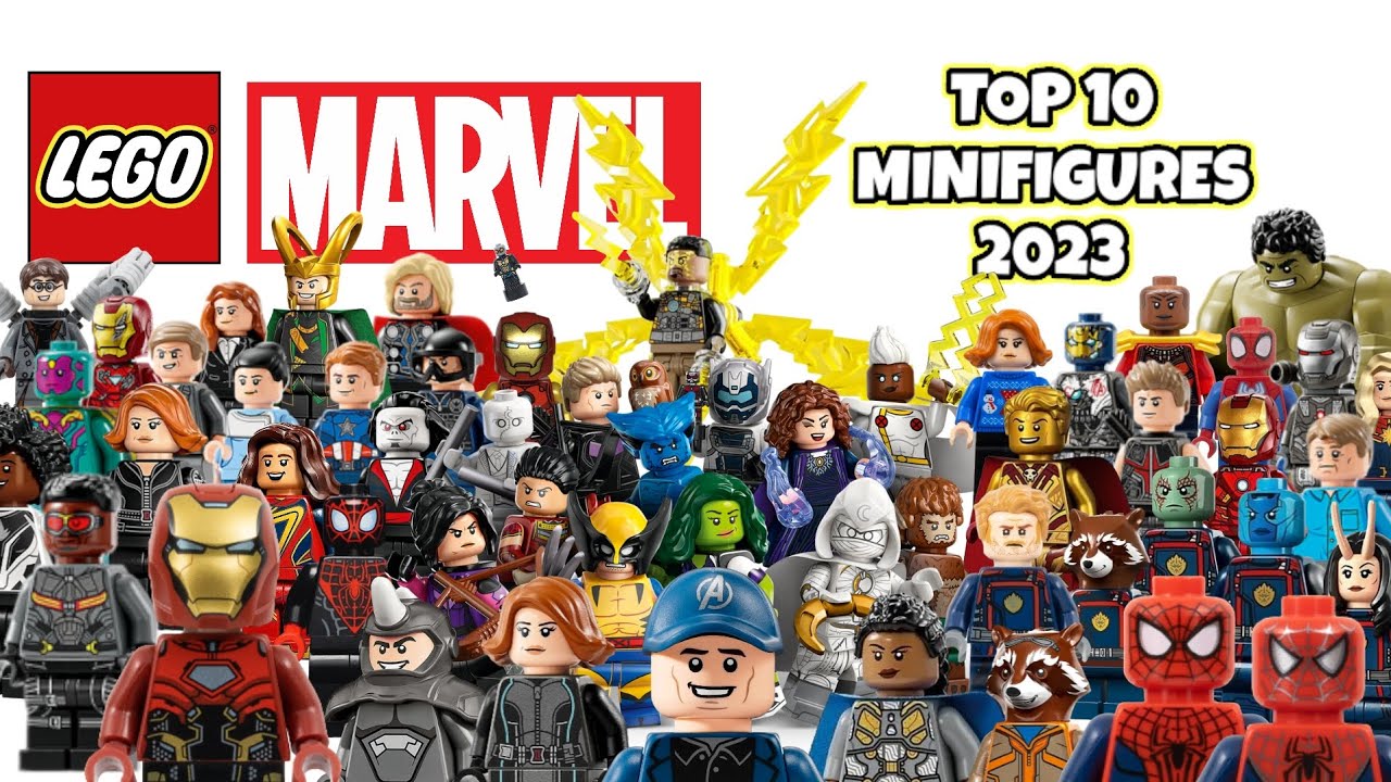 Top 10 LEGO Marvel Minifigures of 2023