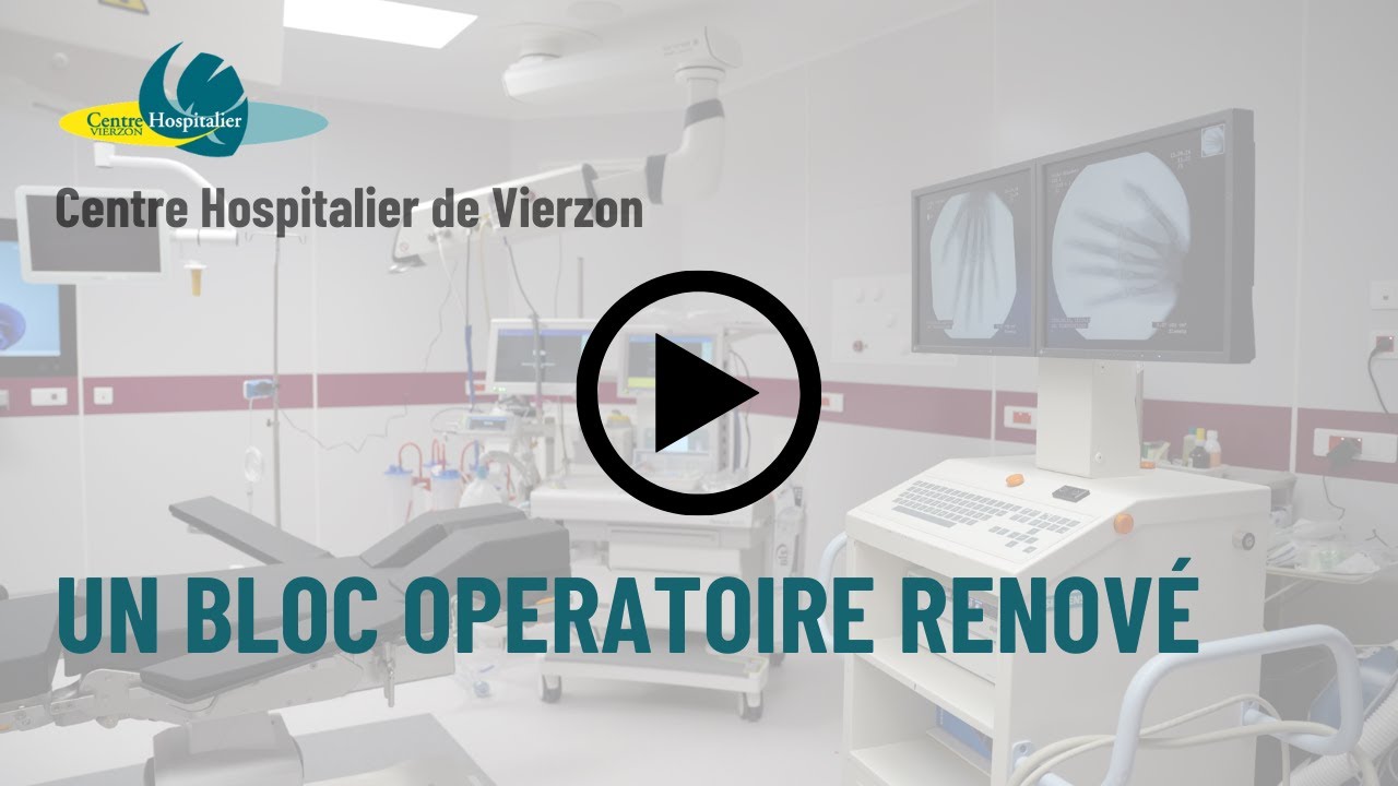Un bloc opératoire totalement rénové au Centre Hospitalier de Vierzon