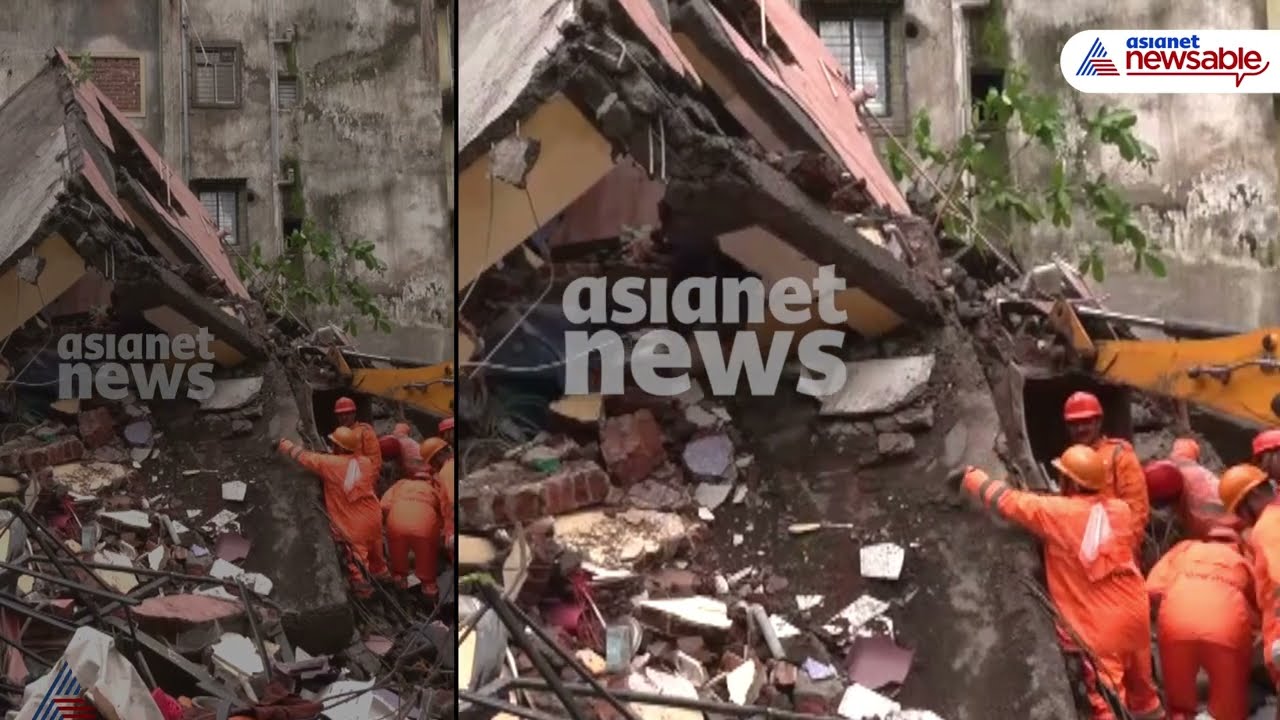 Maharashtra Building Collapse: 3-Storey Structure Crumbles in Navi Mumbai | Around 50 Rescued