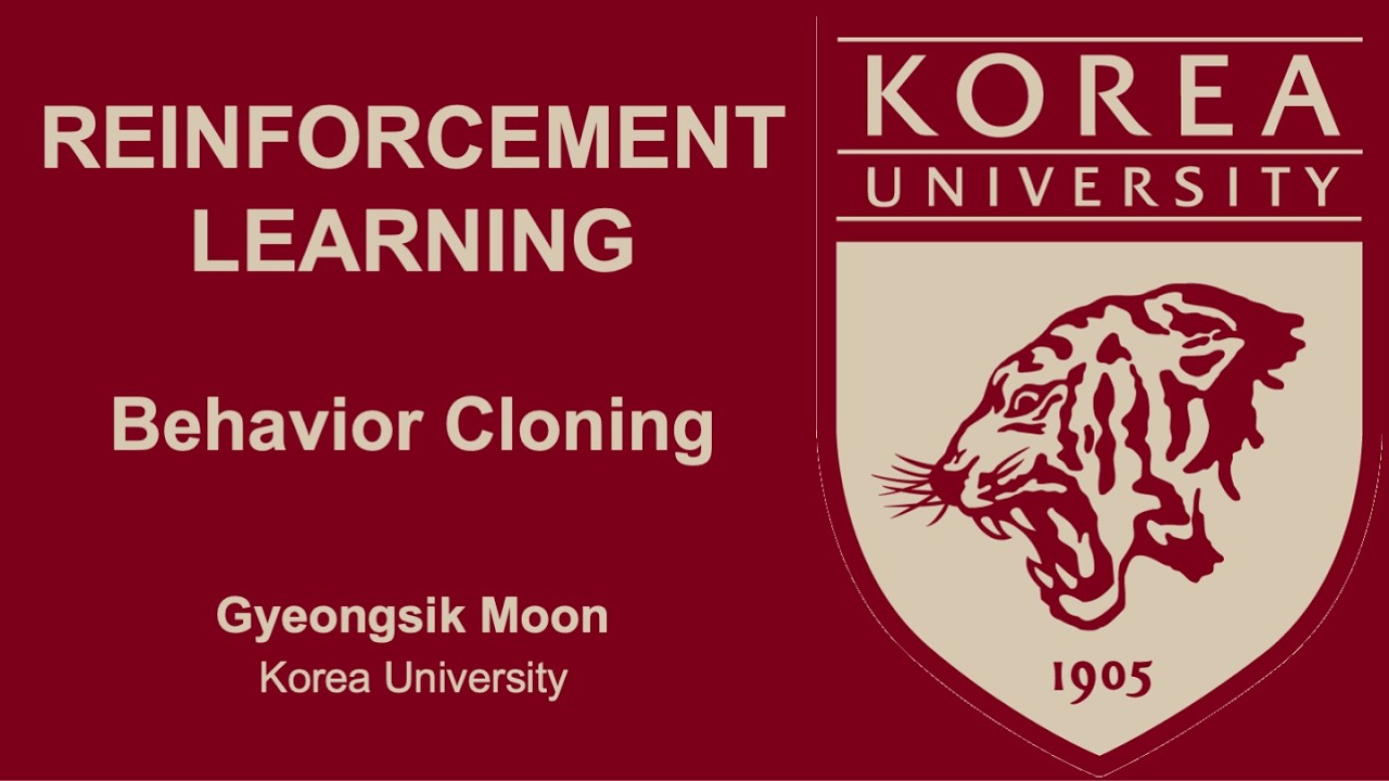 [Reinforcement Learning] 13. Behavior Cloning