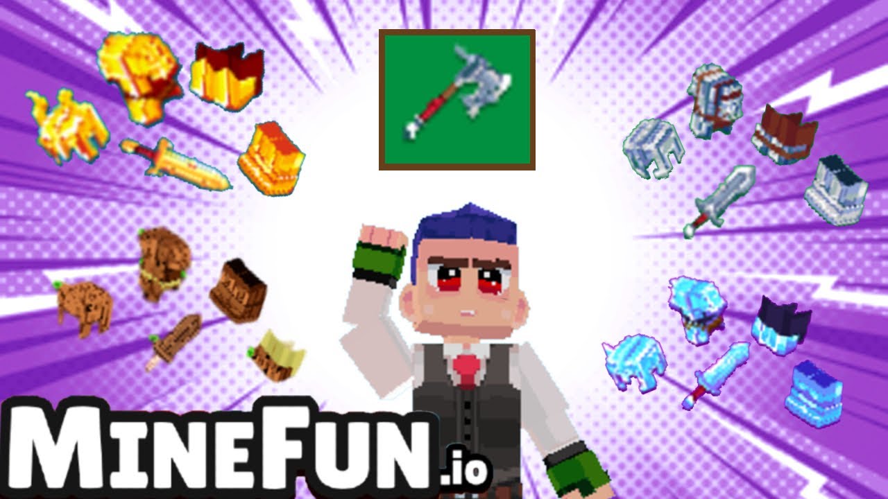 MINEFUN.IO - probemos todo - BED WARS