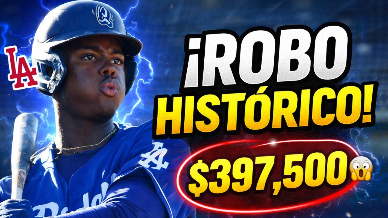 ¡DODGERS LO HICIERON OTRA VEZ! EL FICHAJE DE $397,500 QUE PUEDE CONVERTIRSE EN SUPER ESTRELLA 😱⚾