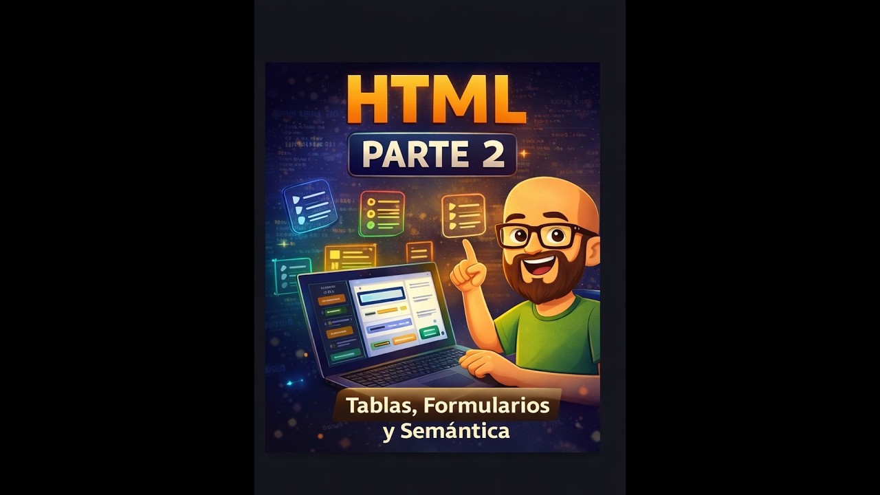 HTML desde Cero (Parte 2)  Semántica, Tablas y Formularios