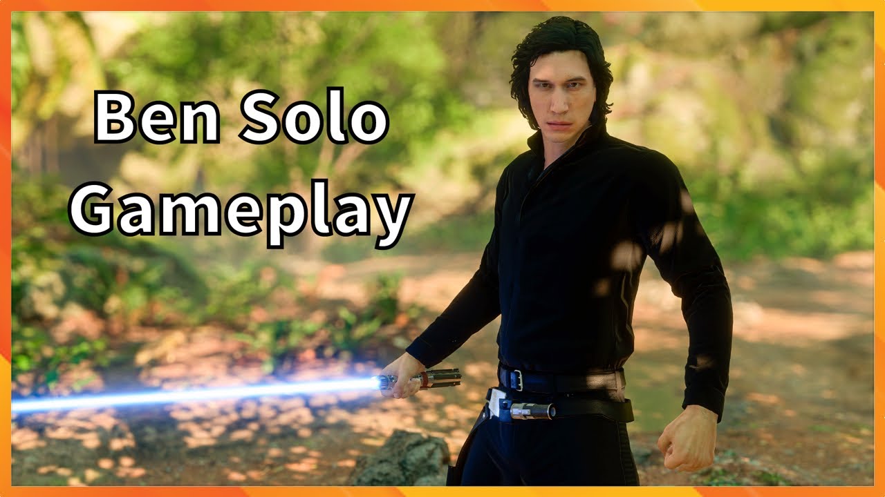 Ben Solo Gameplay Star Wars Battlefront 2