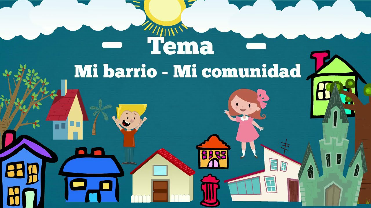 Comunidad y Barrio🏫👪🏠⛪🏥🏦