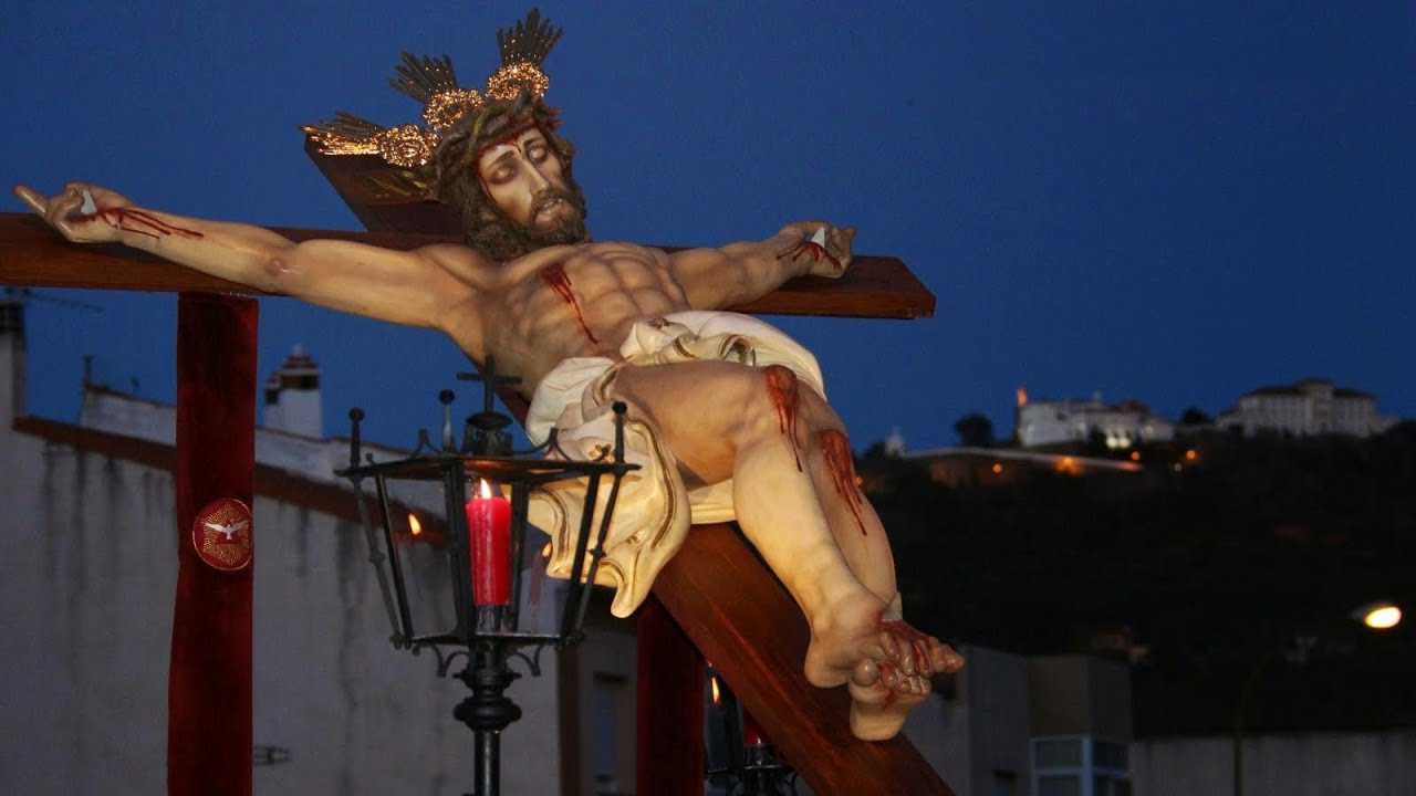 Procesión del Cristo de la Preciosa Sangre (Cofradía del Humilladero). Sábado de Pasión en Cáceres