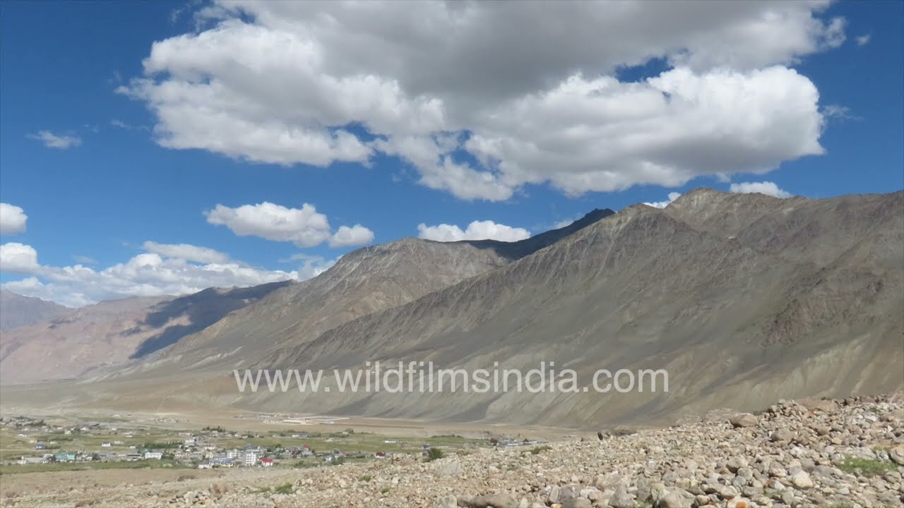 everyday rural life in Kaushal village located in the breathtaking Zanskar Valley